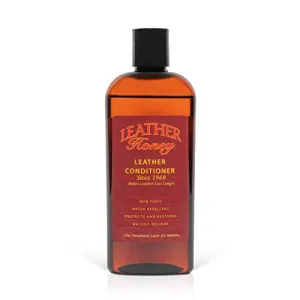 Leather Honey Leather Conditioner, Best Leather Conditioner Since 1968. for Use on Leather Apparel, Furniture, Auto Interiors, Shoes, Bags and Accessories. Non-Toxic and Made in The USA!…